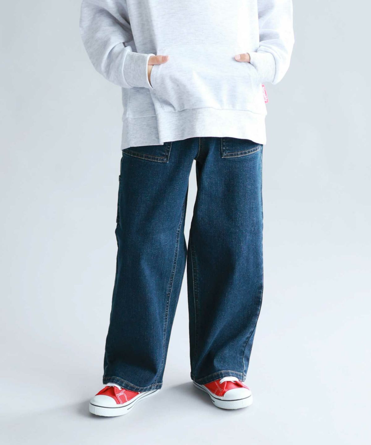 Simplify デニムペインターパンツ キッズ