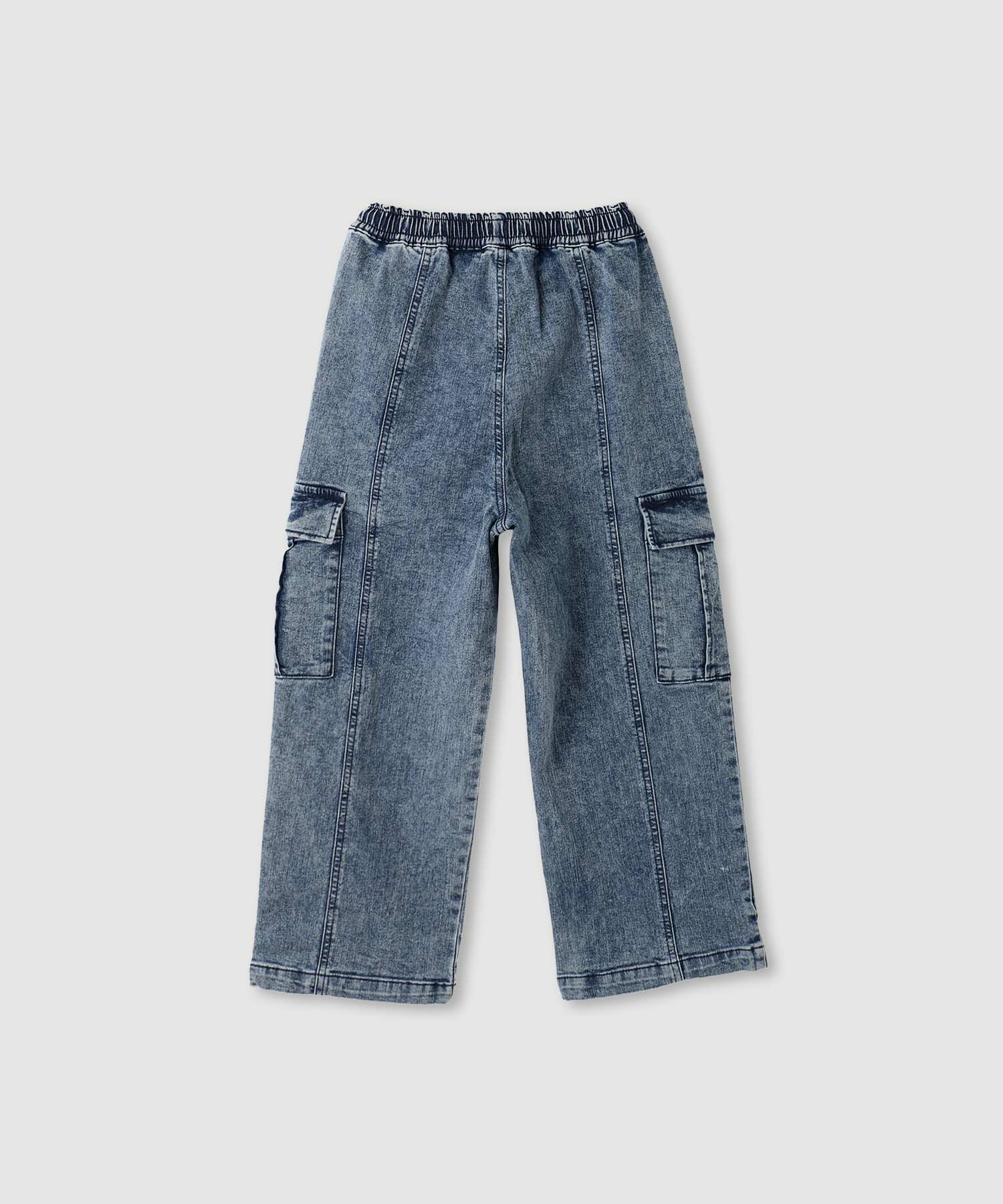 Simplify デニムカーゴパンツ キッズ