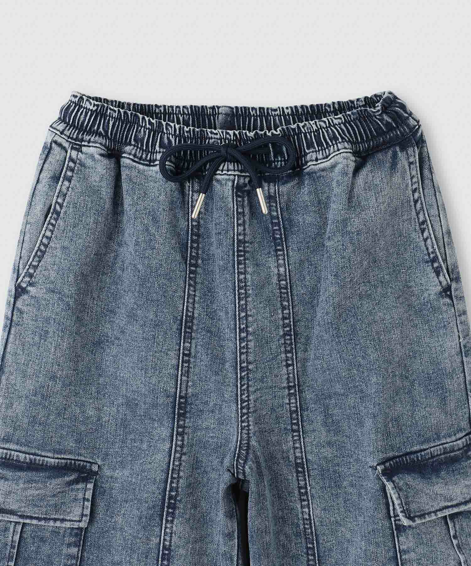 Simplify  デニムカーゴパンツ キッズ商品画像-3