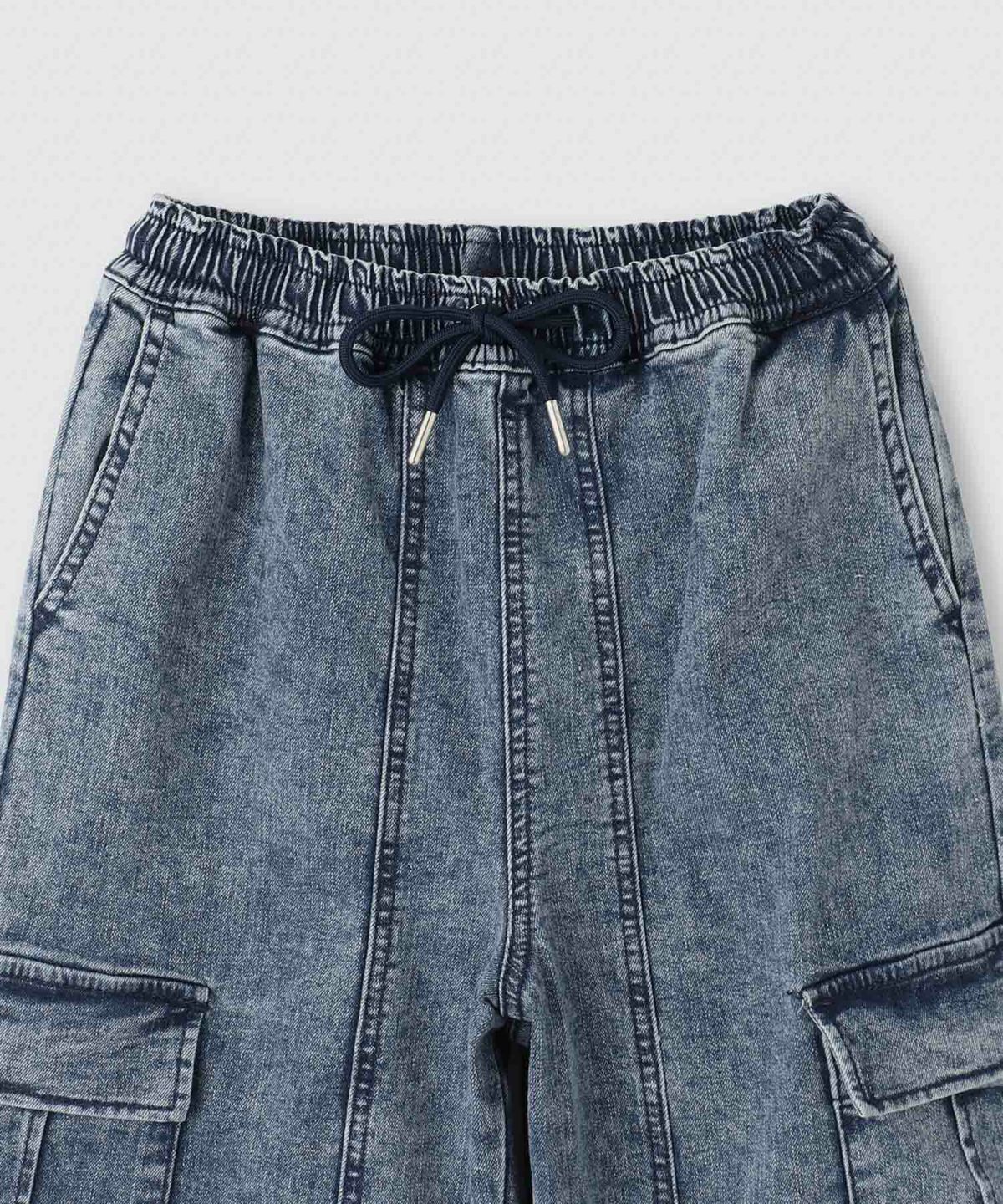 Simplify デニムカーゴパンツ キッズ