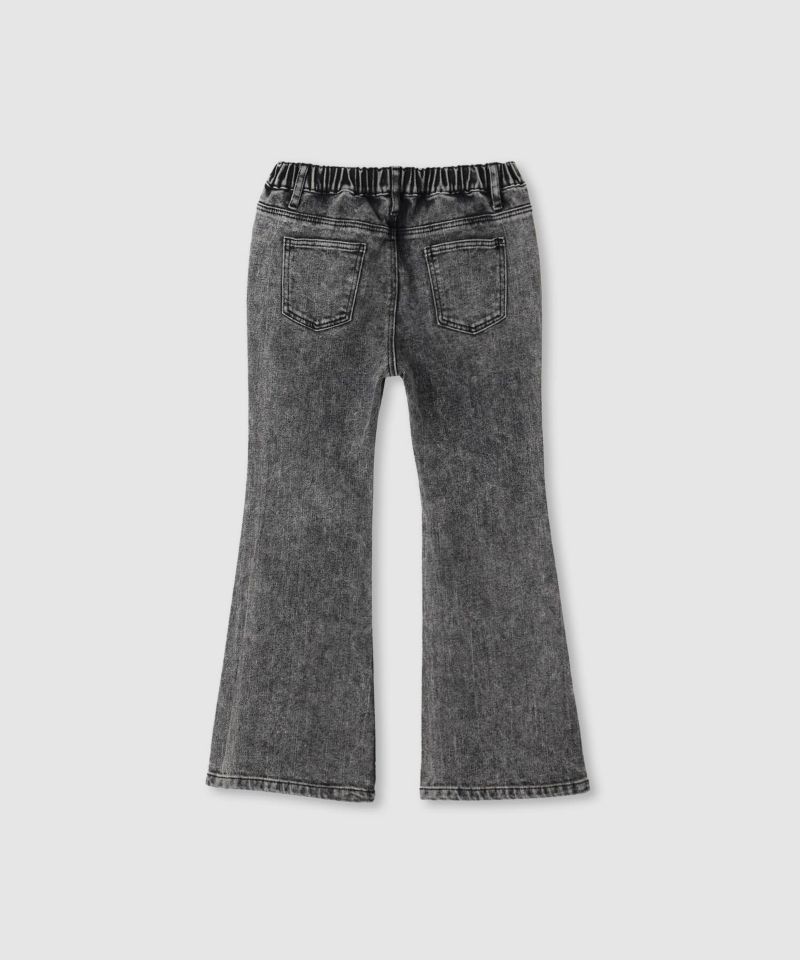 Simplify  デニムフレアパンツ キッズ商品画像-2