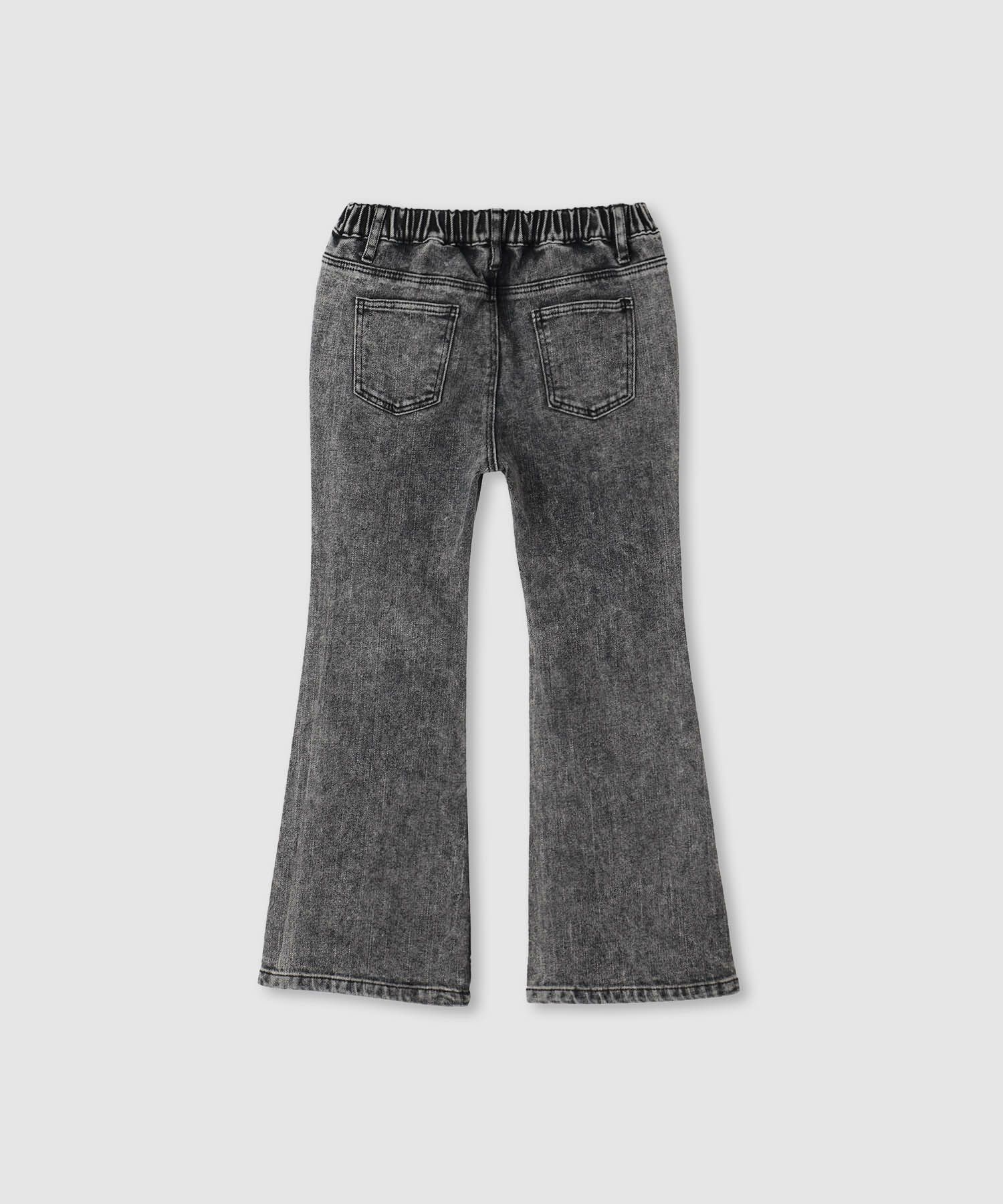 Simplify  デニムフレアパンツ キッズ商品サムネイル-2