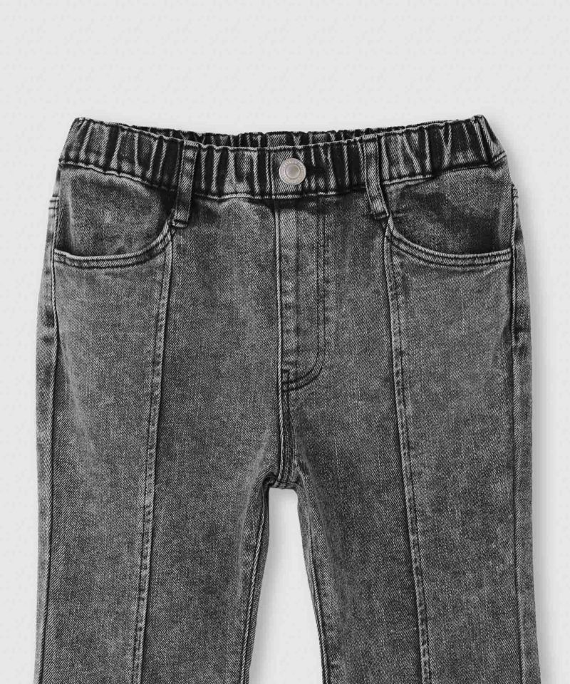 Simplify  デニムフレアパンツ キッズ商品画像-3