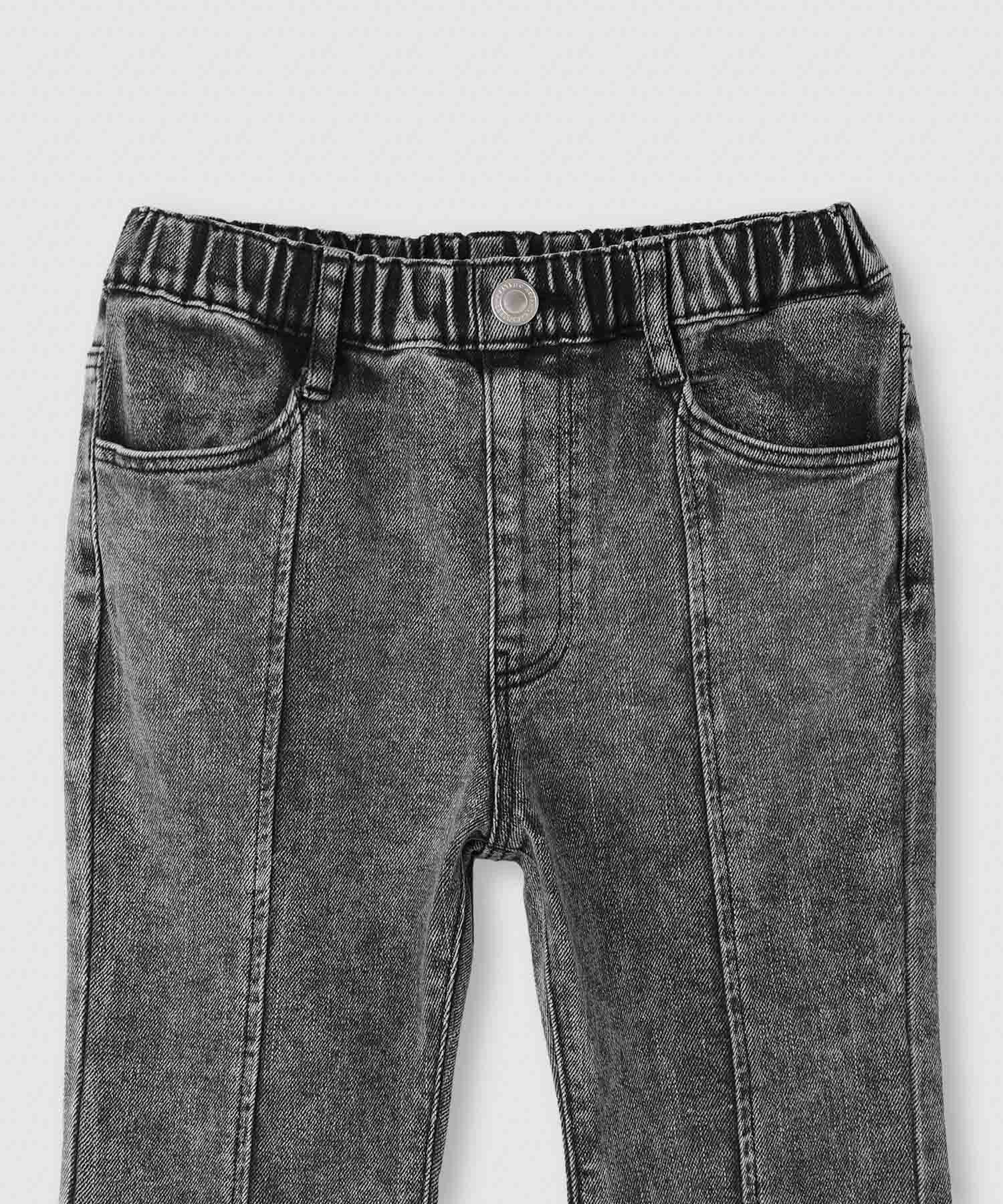 Simplify  デニムフレアパンツ キッズ商品サムネイル-3