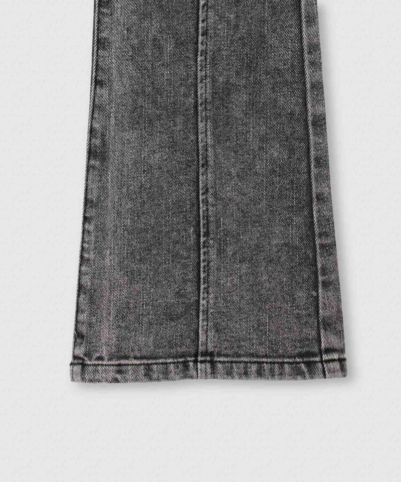 Simplify  デニムフレアパンツ キッズ商品画像-5