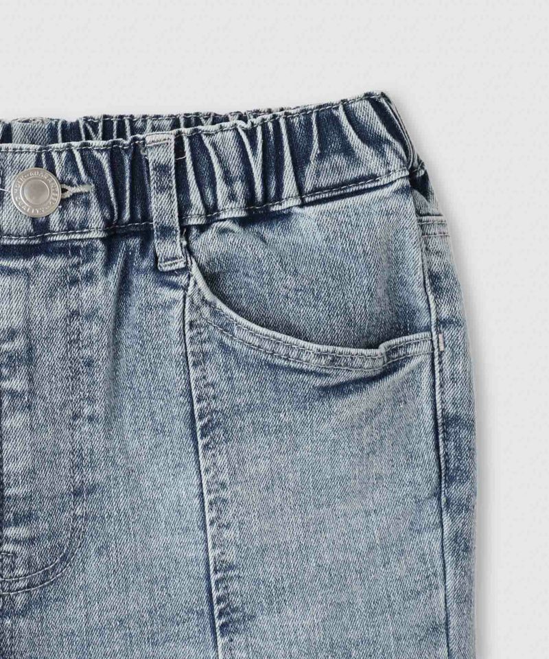 Simplify  デニムフレアパンツ キッズ商品画像-4