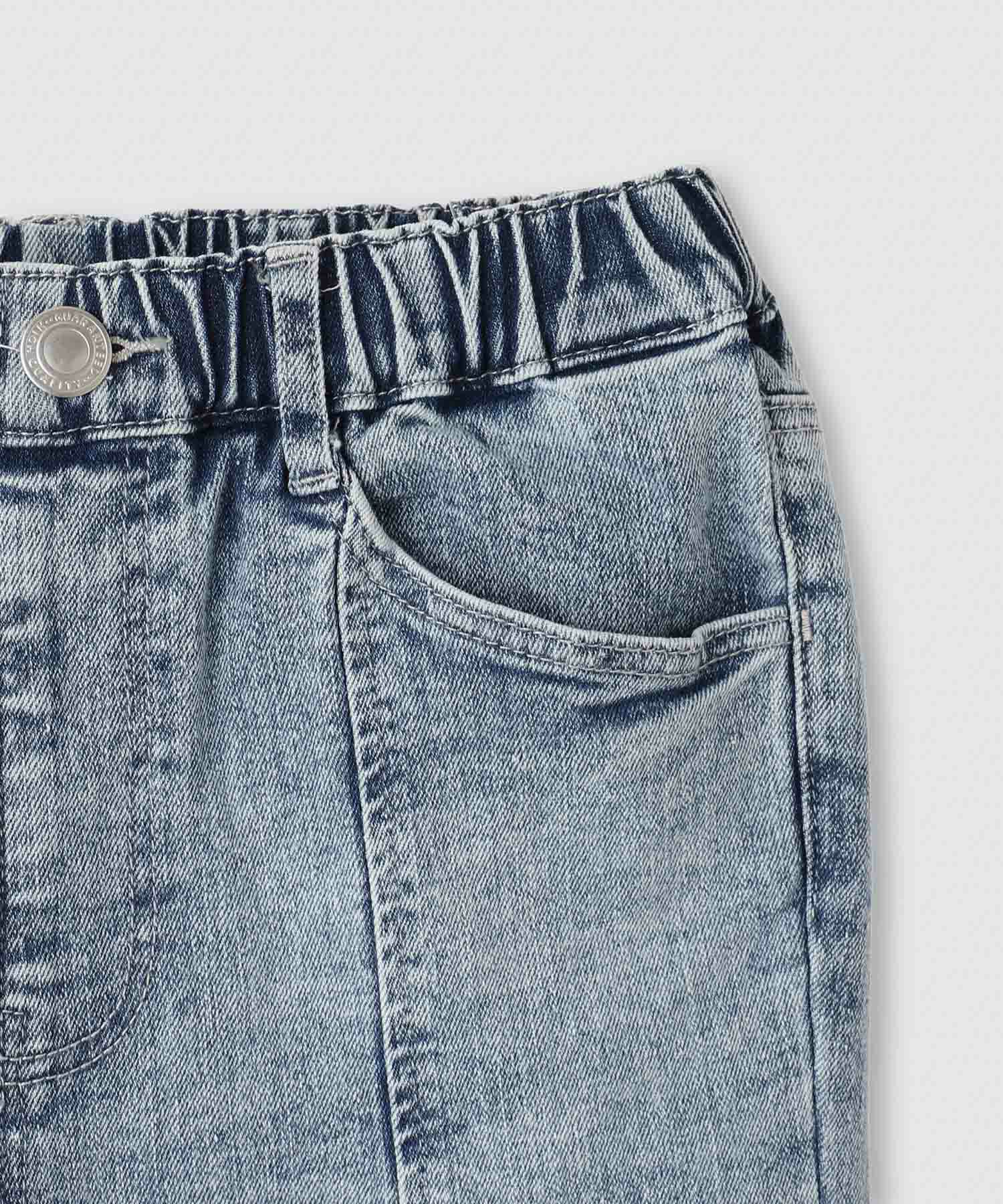 Simplify  デニムフレアパンツ キッズ商品サムネイル-4