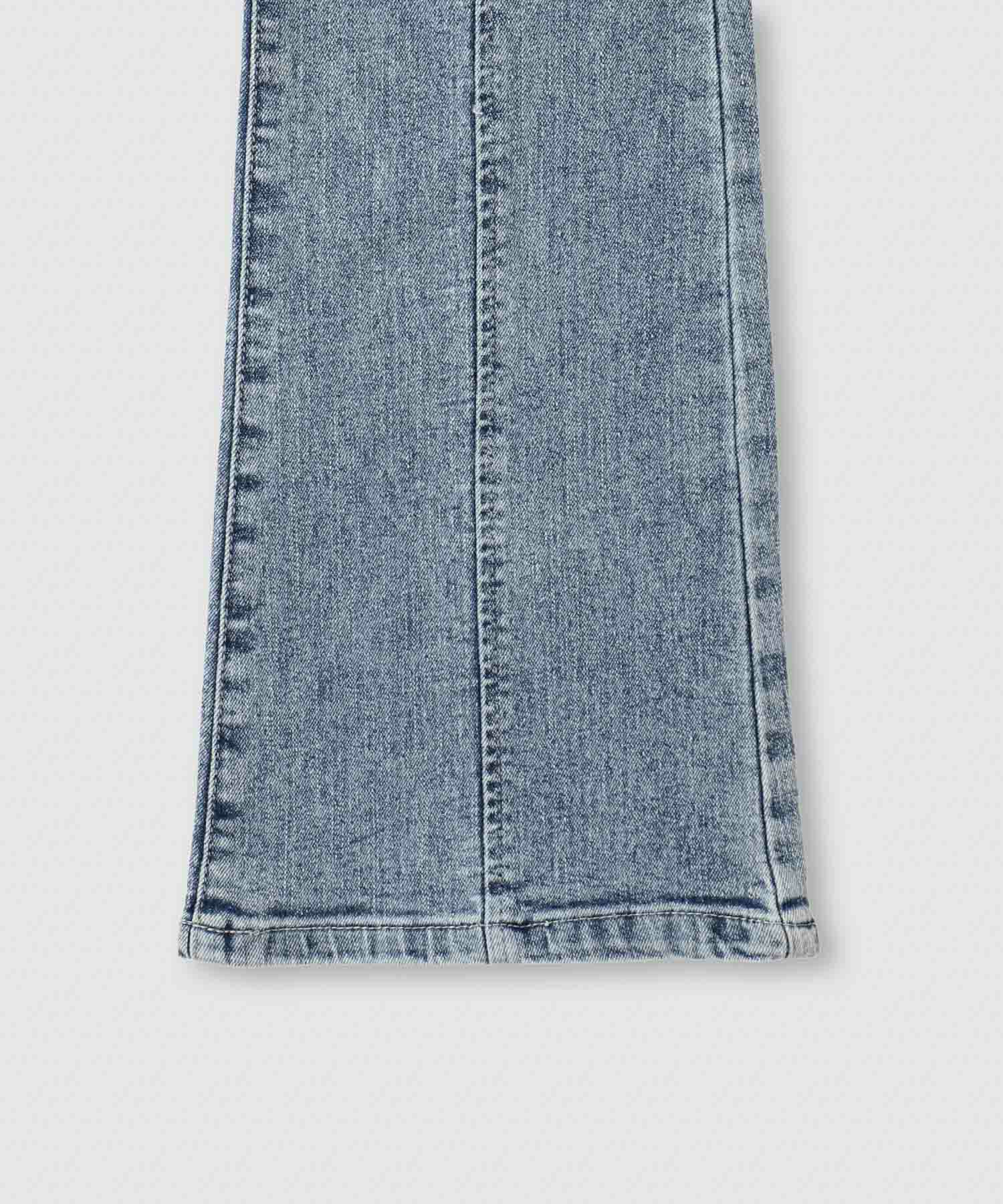 Simplify  デニムフレアパンツ キッズ商品画像-5