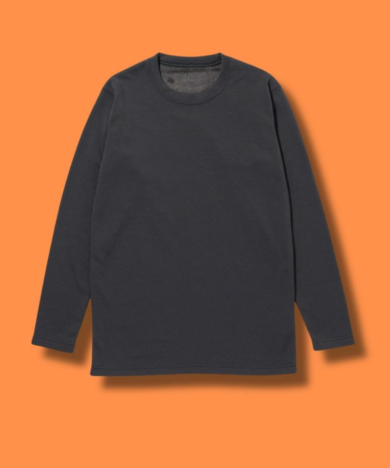 NAVY MAC HEAT 裏シャギーインナー クルーネック長袖 メンズ ネコポス 対応商品商品画像-2