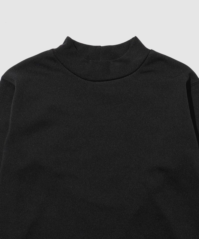 NAVY  MAC HEAT 裏シャギーインナー ハイネック長袖 メンズ メール便 対応商品商品画像-3