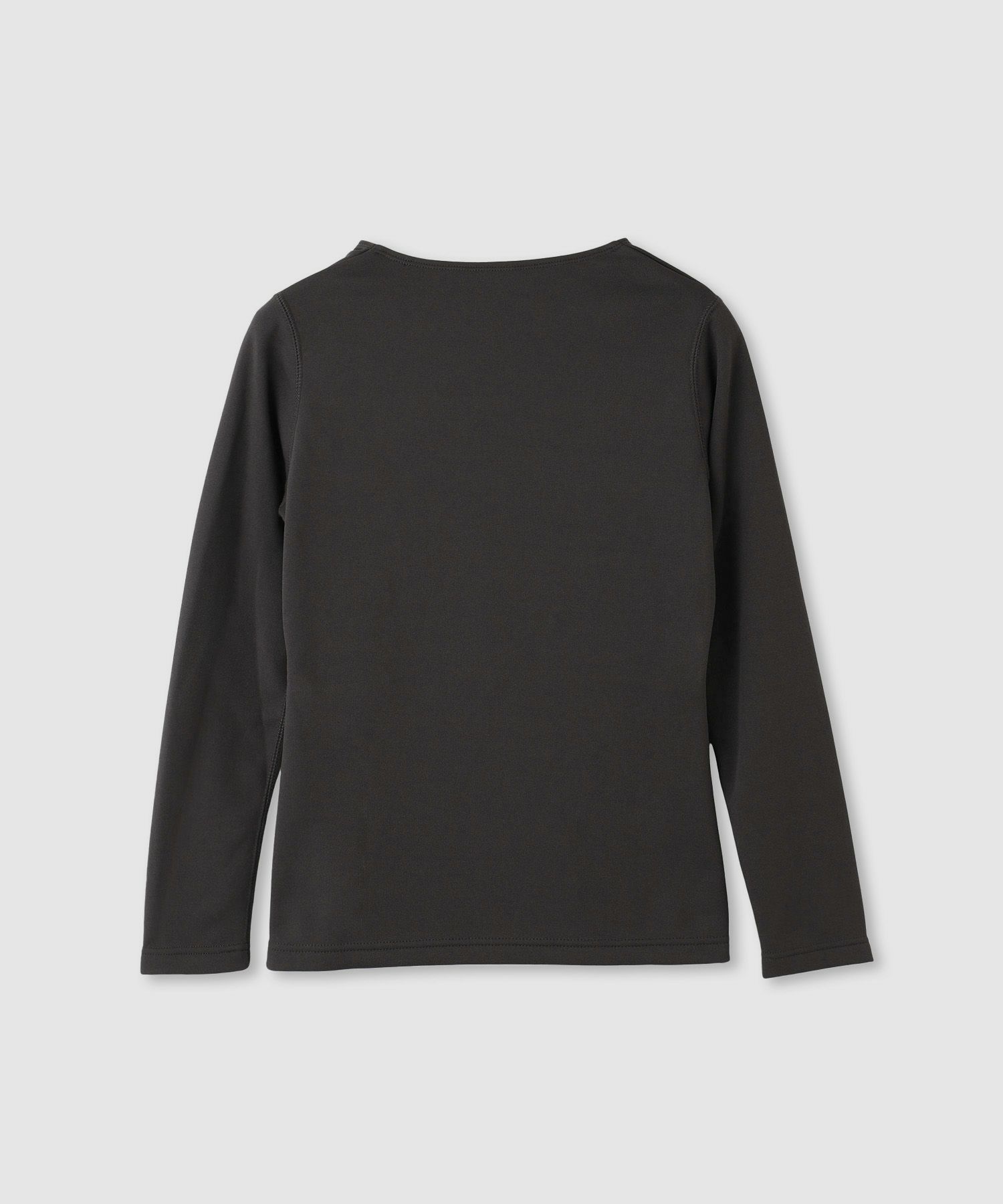 nAvy MAC HEAT 裏シャギーインナー Uネック長袖 レディース メール便 対応商品