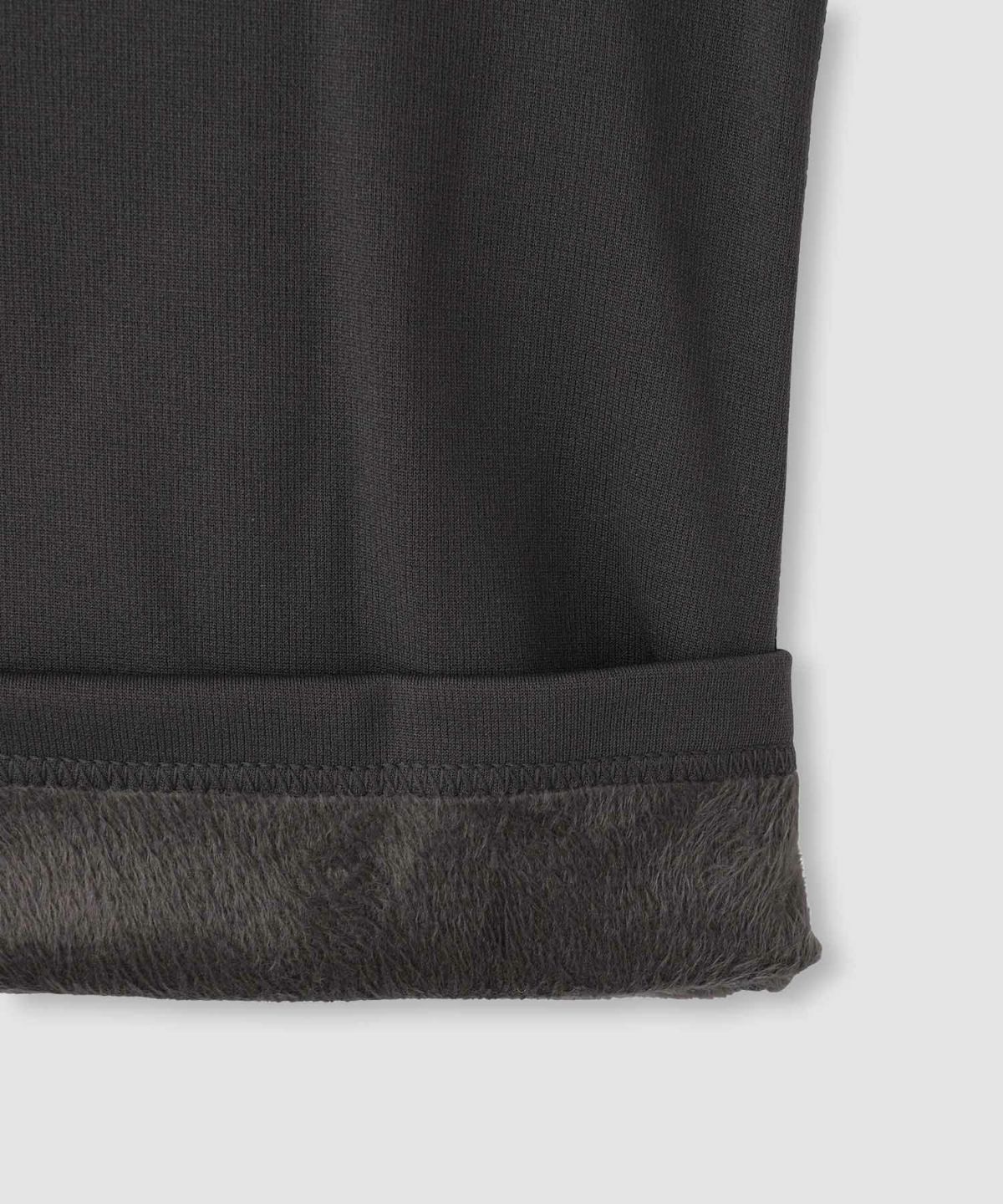 nAvy MAC HEAT 裏シャギーインナー Uネック長袖 レディース メール便 対応商品