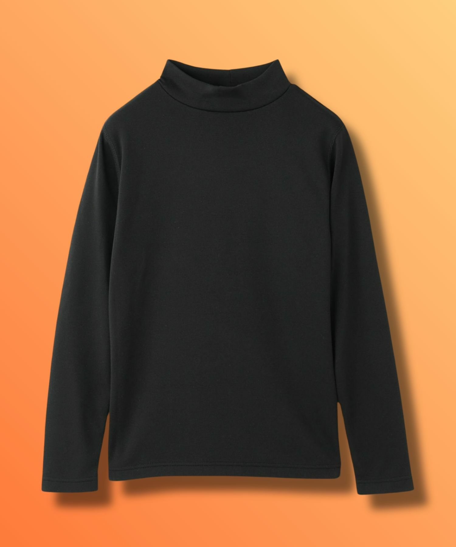 nAvy MAC HEAT 裏シャギーインナー ハイネック長袖 レディース メール便 対応商品