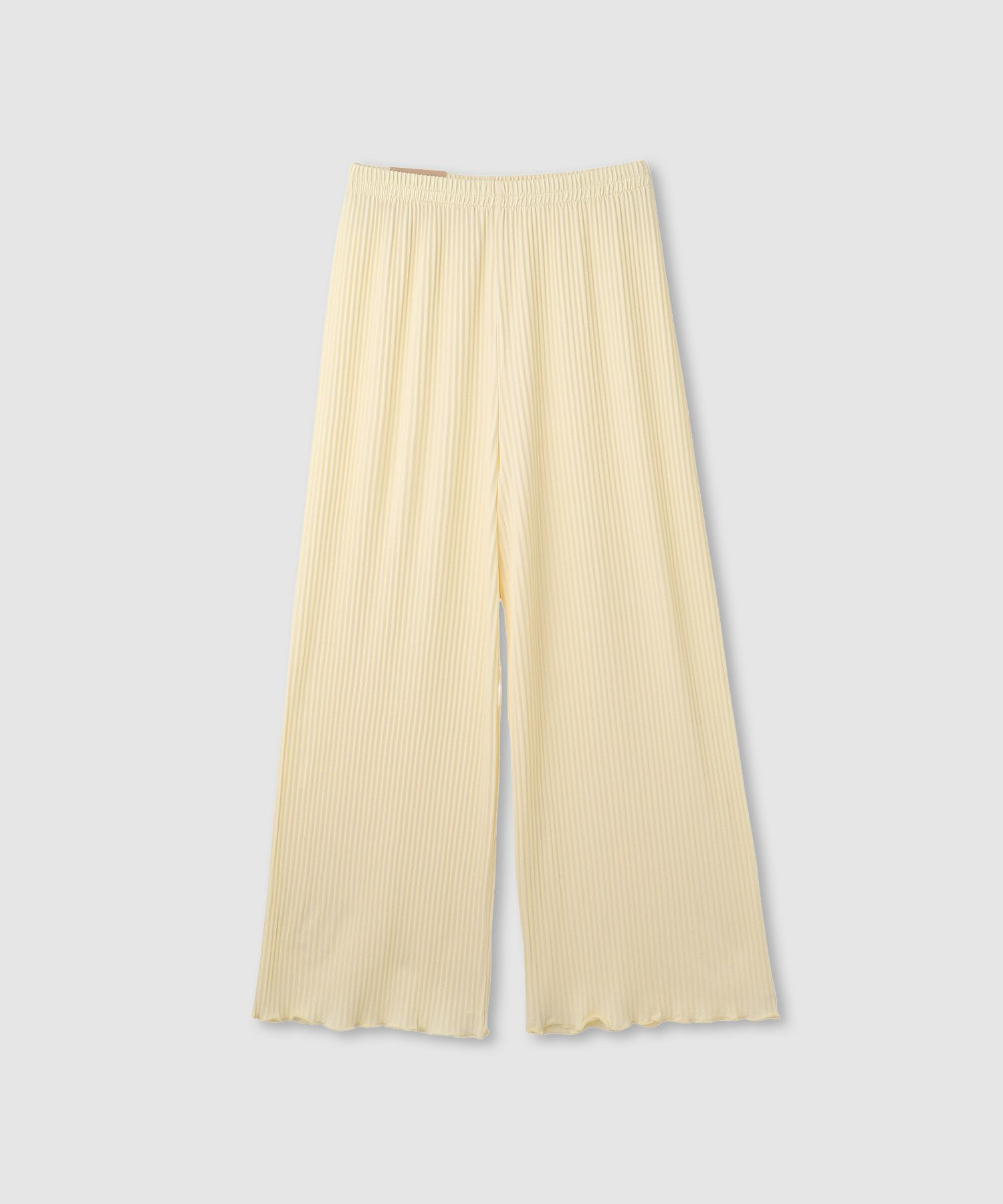 [値下げ]nAvy  ハピ楽 起毛プリーツテレコパンツ レディース商品画像-2