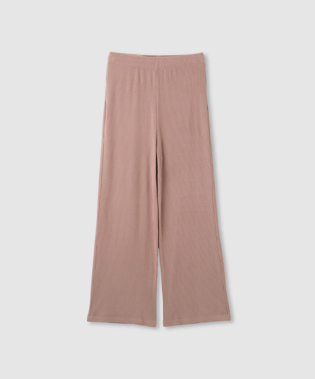 nAvy ハピ楽 畔編み起毛パンツ レディース