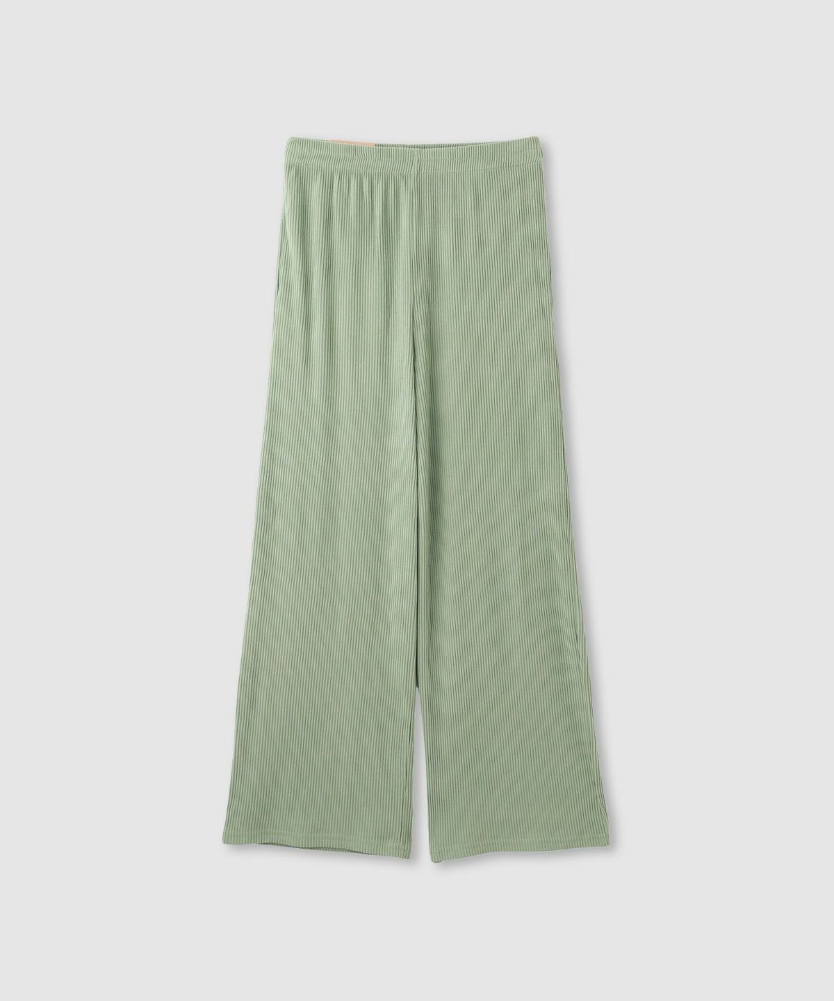 nAvy ハピ楽 畔編み起毛パンツ レディース