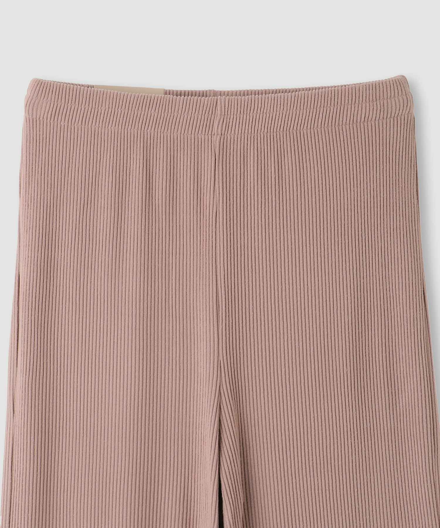 nAvy  ハピ楽 畦編み起毛パンツ レディース商品画像-5