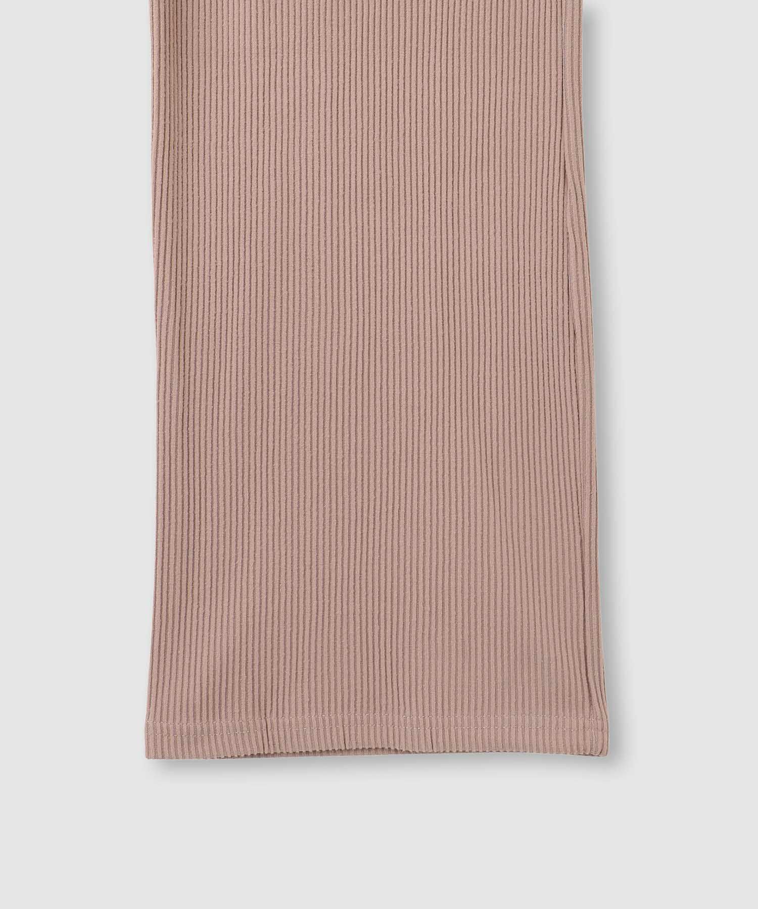 nAvy  ハピ楽 畦編み起毛パンツ レディース商品画像-6