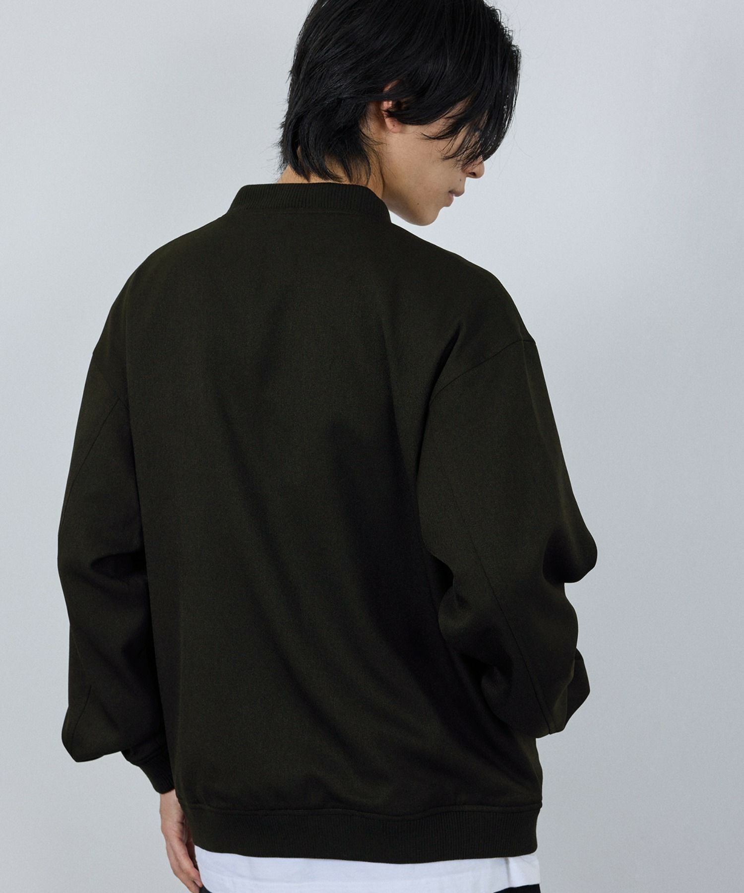 URBAN COLLECTION ラクウール リブジャケット メンズ