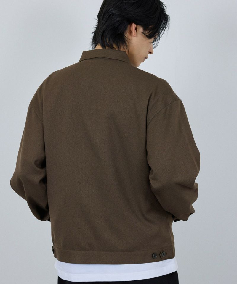 [値下げ]URBAN COLLECTION  ラクウール ジップアップジャケット メンズ商品画像-4