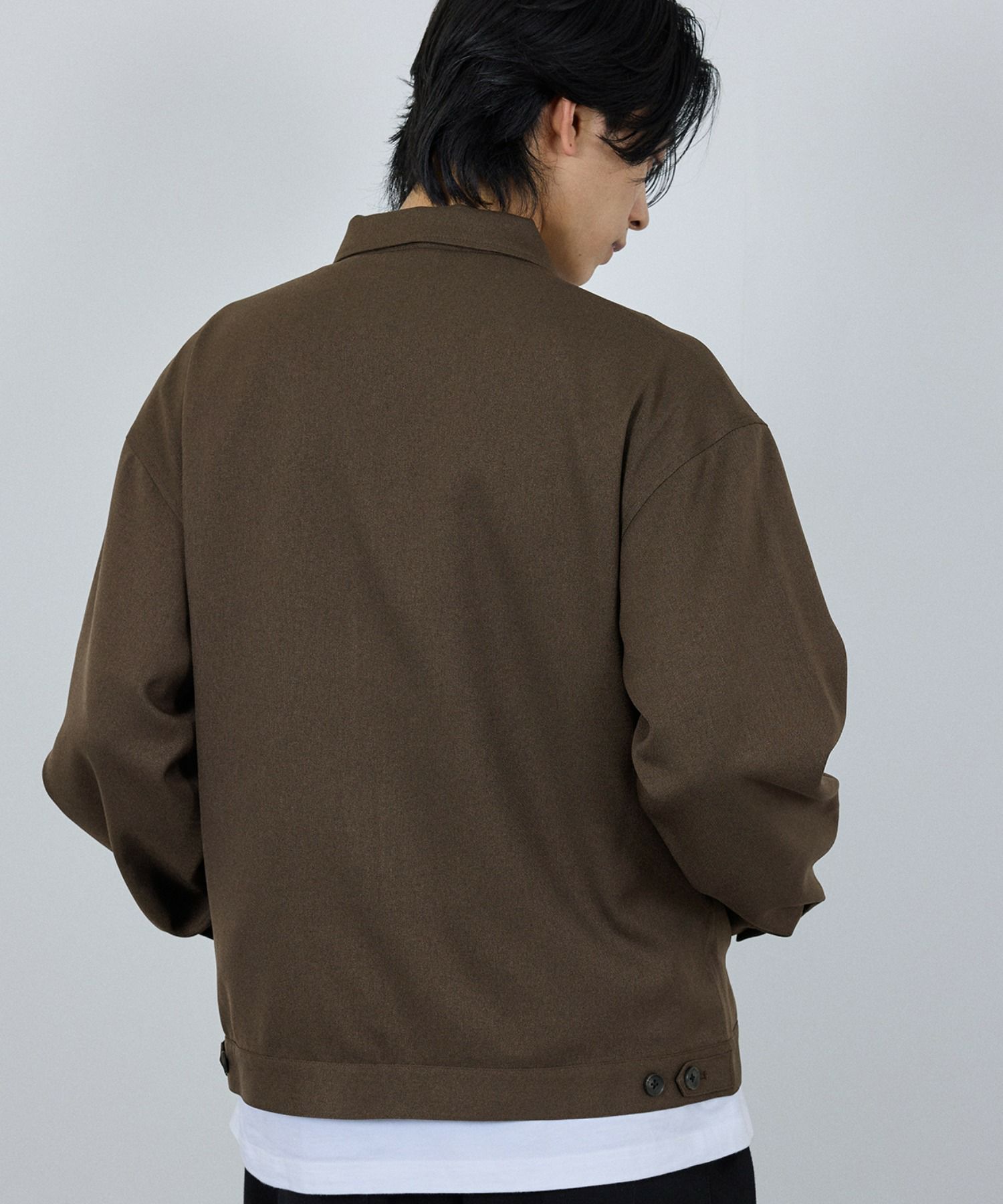 [値下げ]URBAN COLLECTION  ラクウール ジップアップジャケット メンズ商品サムネイル-4