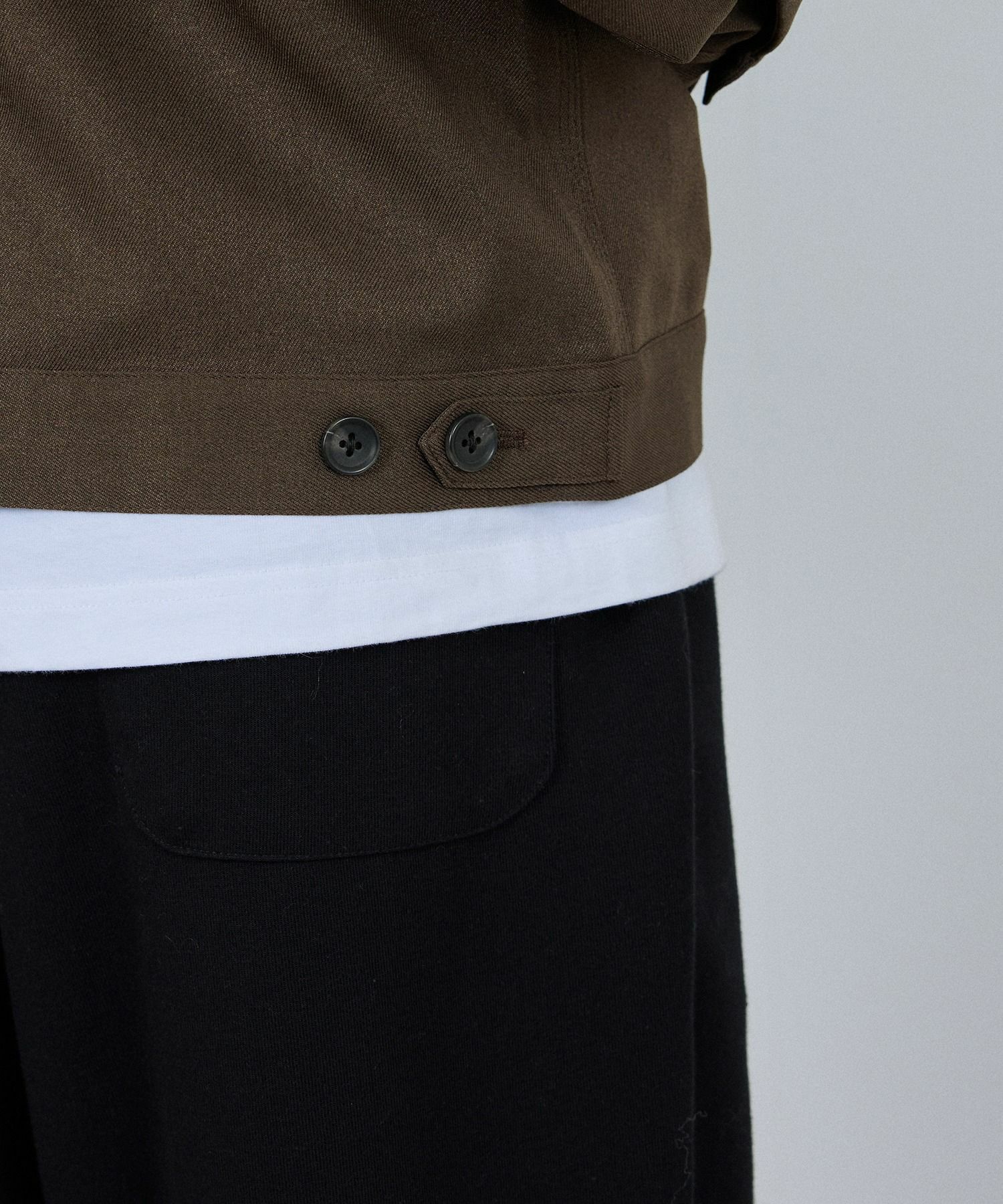 URBAN COLLECTION ラクウール ジップアップジャケット メンズ