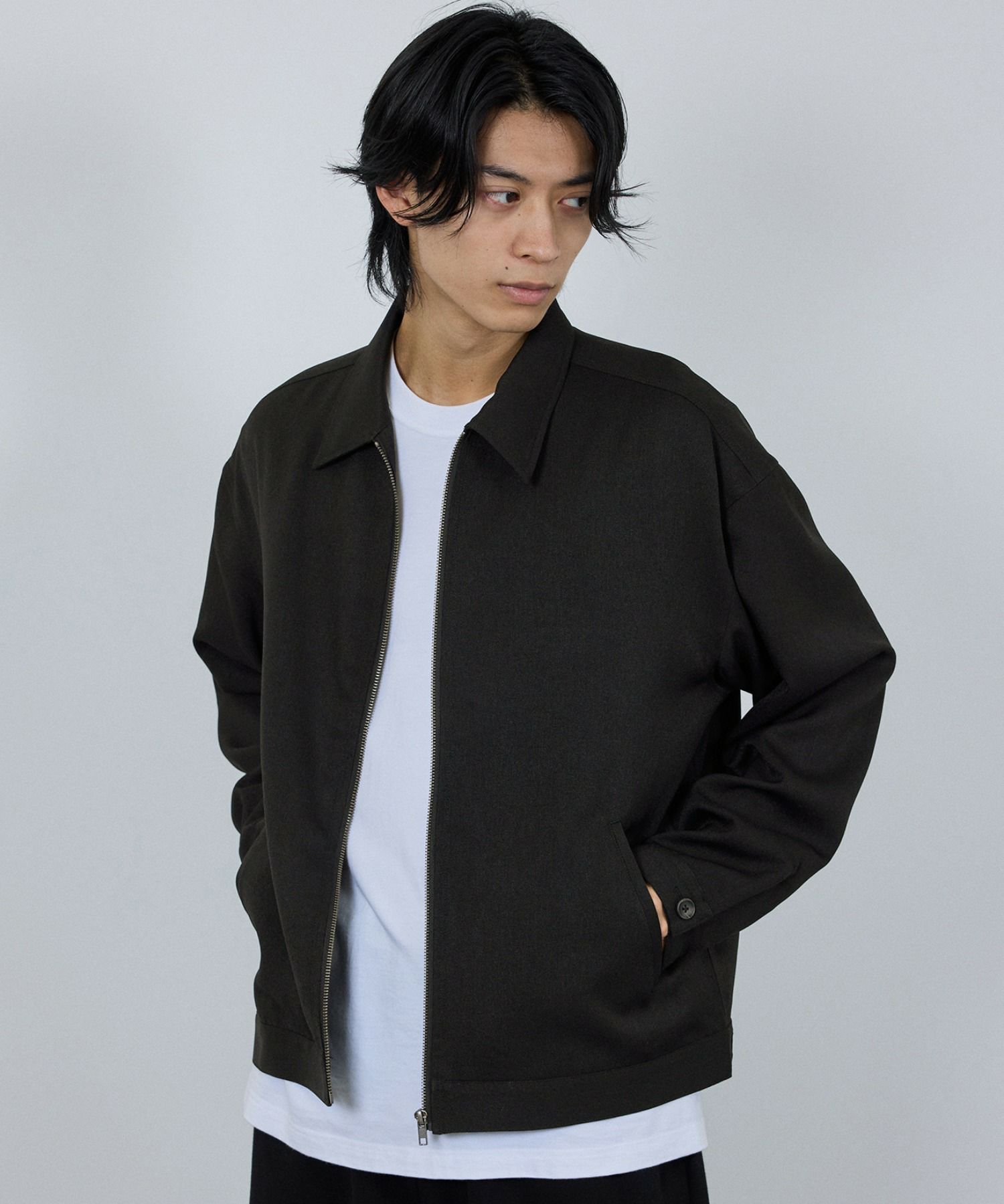 [値下げ]URBAN COLLECTION  ラクウール ジップアップジャケット メンズ商品画像-9