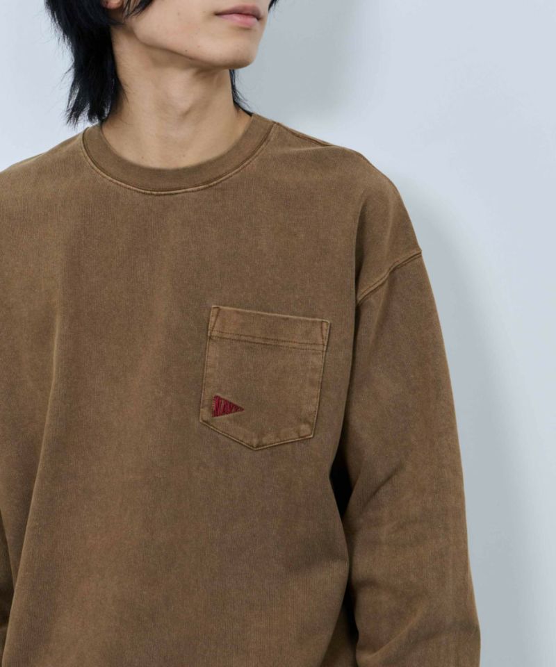 NAVY  リラックスヘビーウェイト長袖Tシャツ メンズ商品画像-15