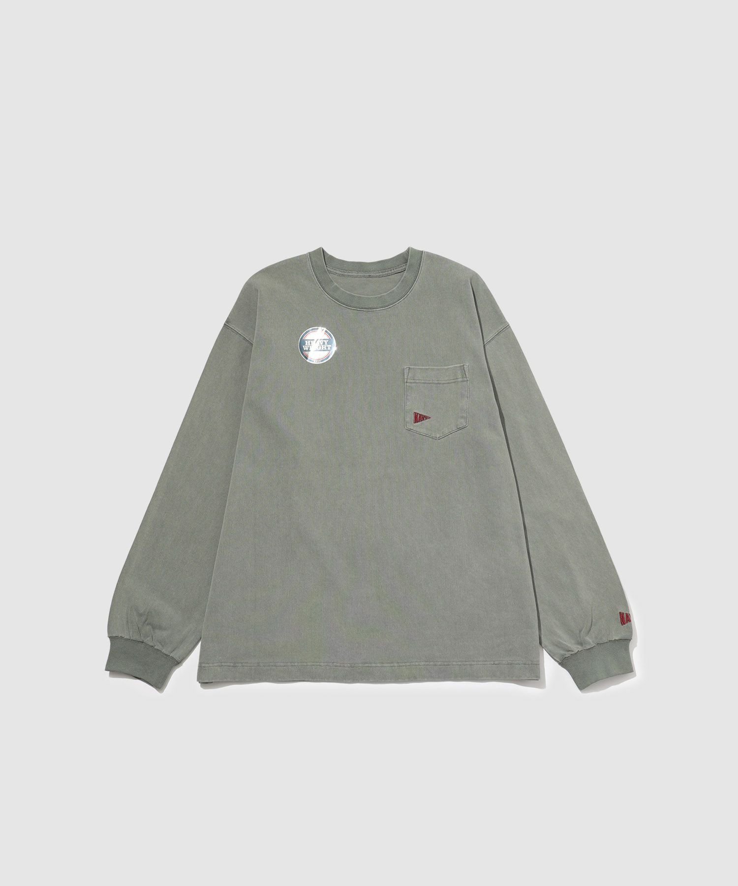 NAVY リラックスヘビーウェイト長袖Tシャツ メンズ