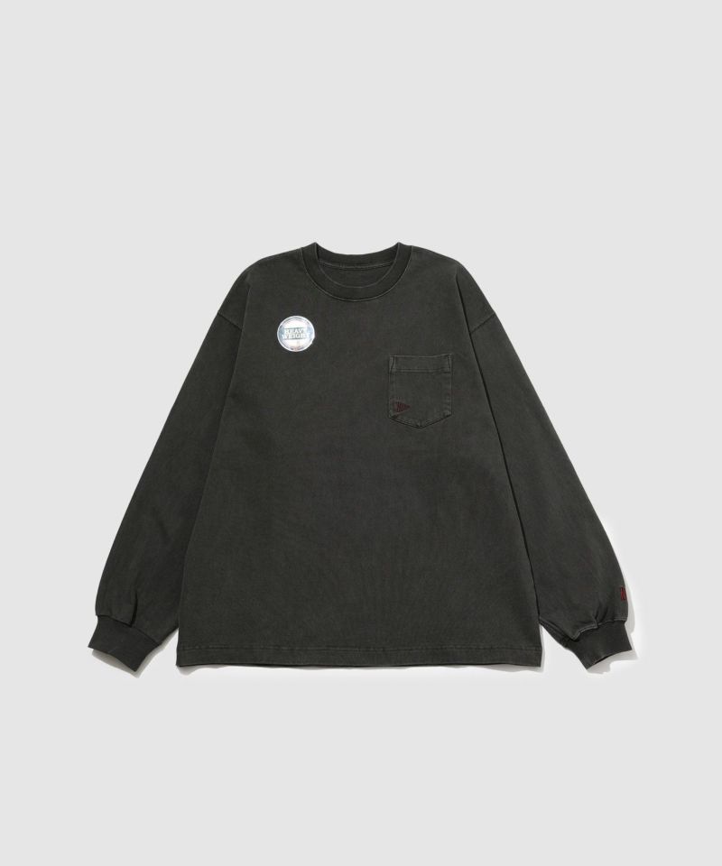 NAVY  リラックスヘビーウェイト長袖Tシャツ メンズ商品画像-21