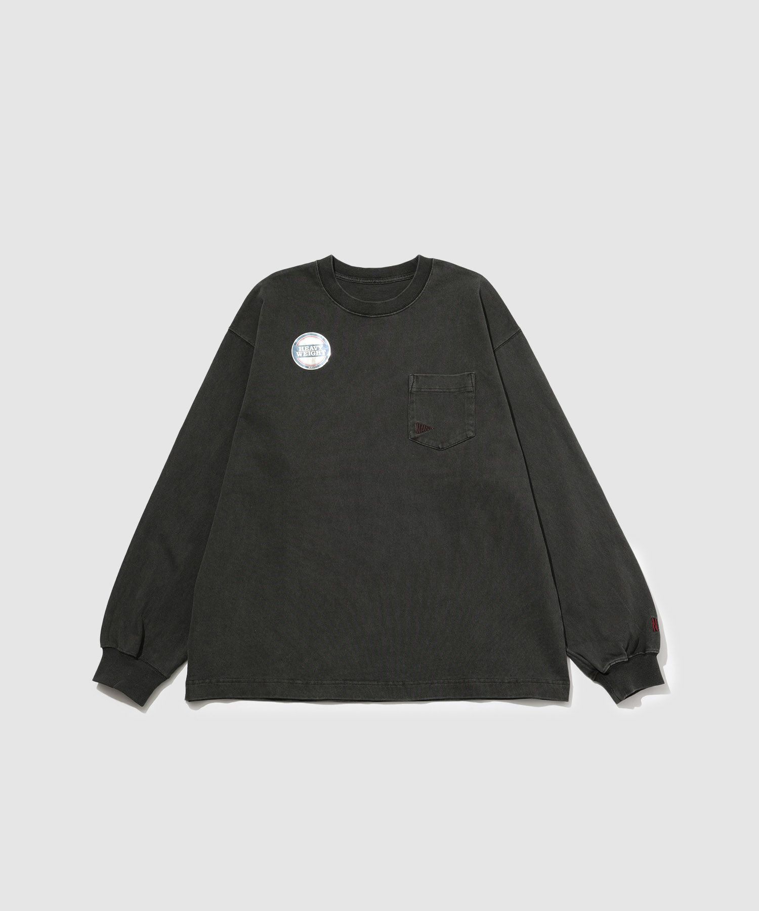 NAVY  リラックスヘビーウェイト長袖Tシャツ メンズ商品サムネイル-21