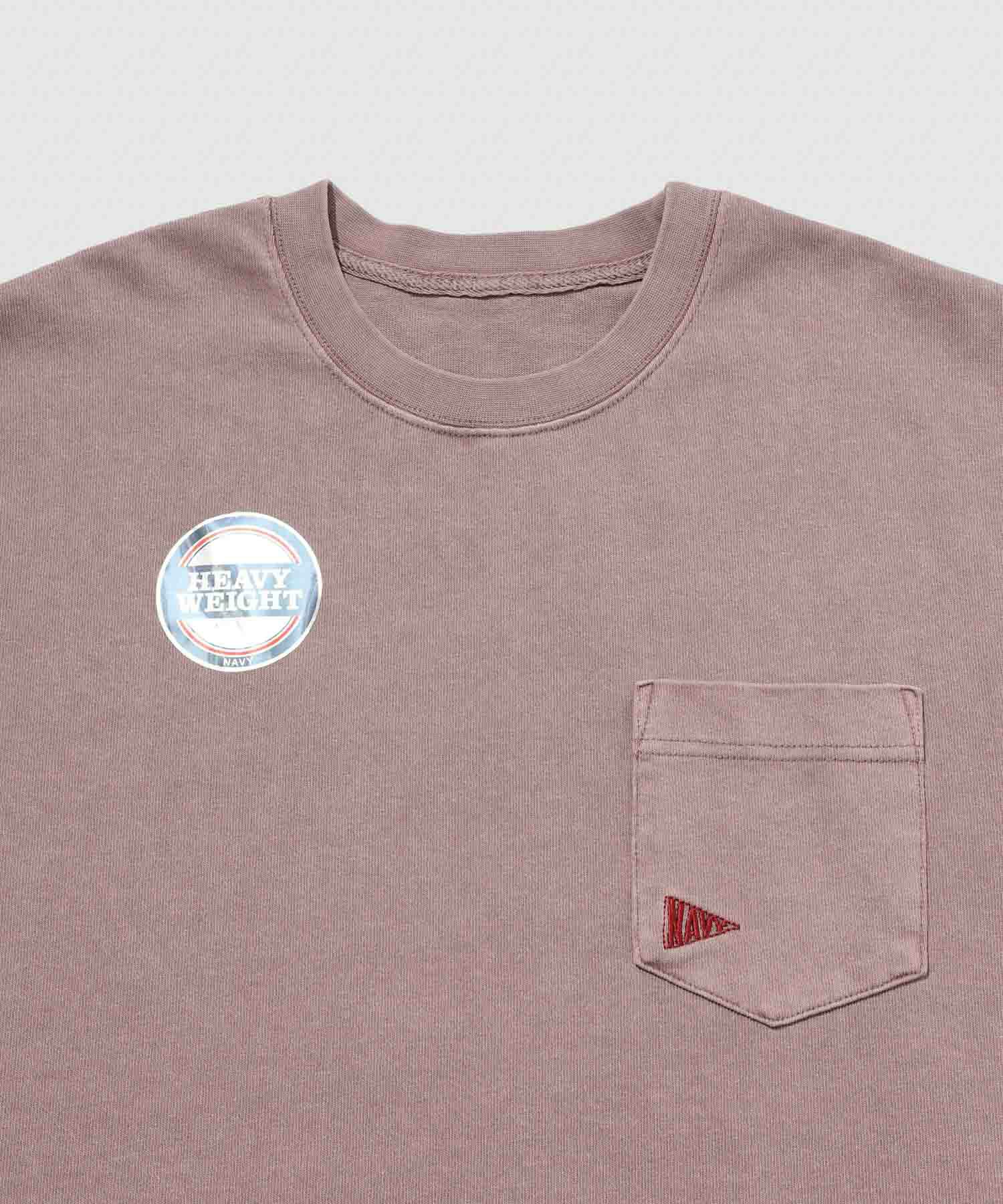 NAVY リラックスヘビーウェイト長袖Tシャツ メンズ