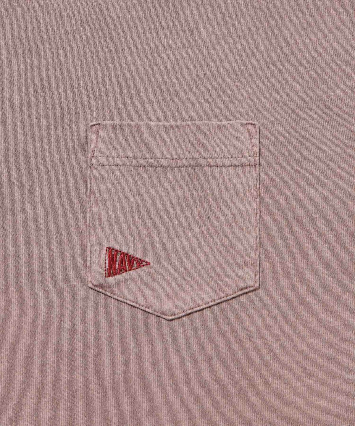 NAVY リラックスヘビーウェイト長袖Tシャツ メンズ