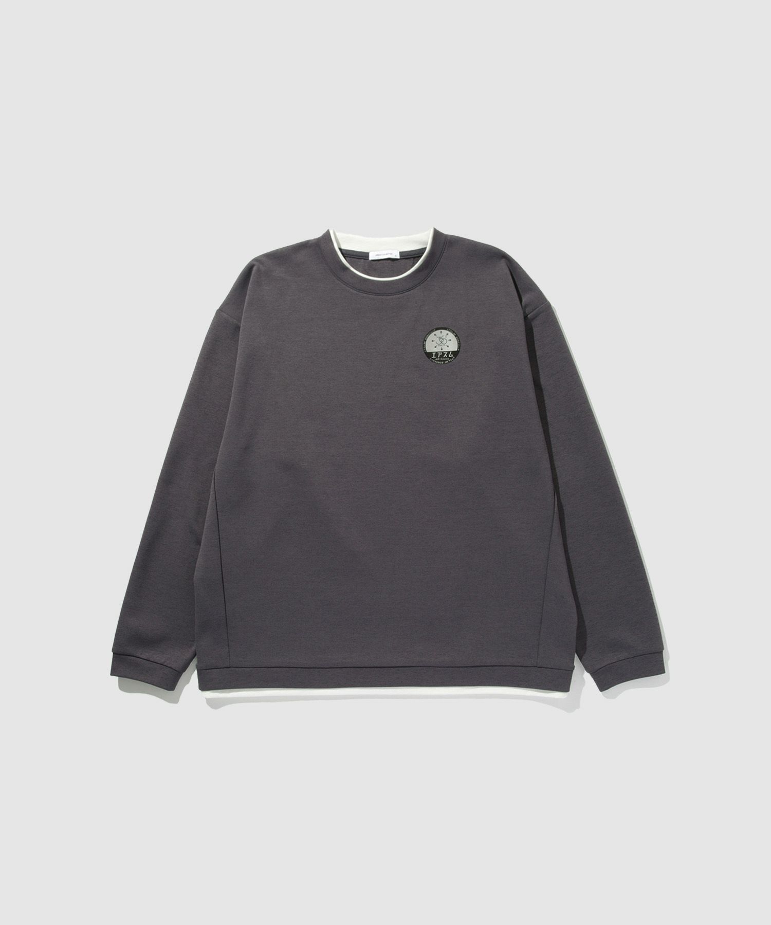 URBAN COLLECTION  Air Smoosy 全方向ストレッチ ダンボールニットクルートレーナー メンズ商品画像-17