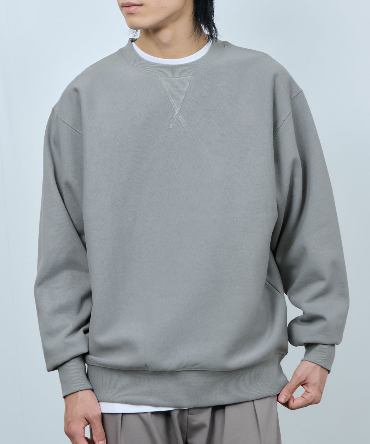 NAVY ヘビーウェイト ガゼットクルーネックスウェット メンズ