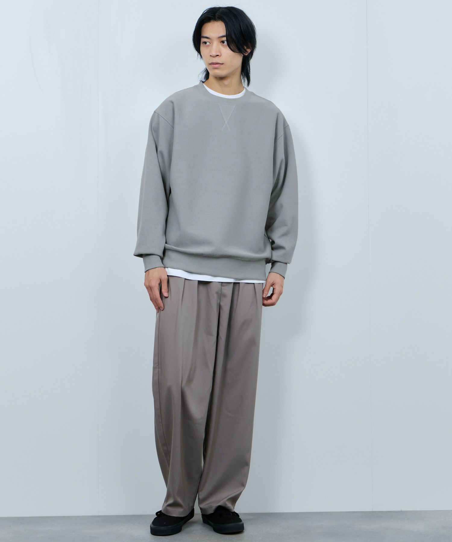 [値下げ]NAVY  ヘビーウェイト ガゼットクルーネックスウェット メンズ商品画像-9