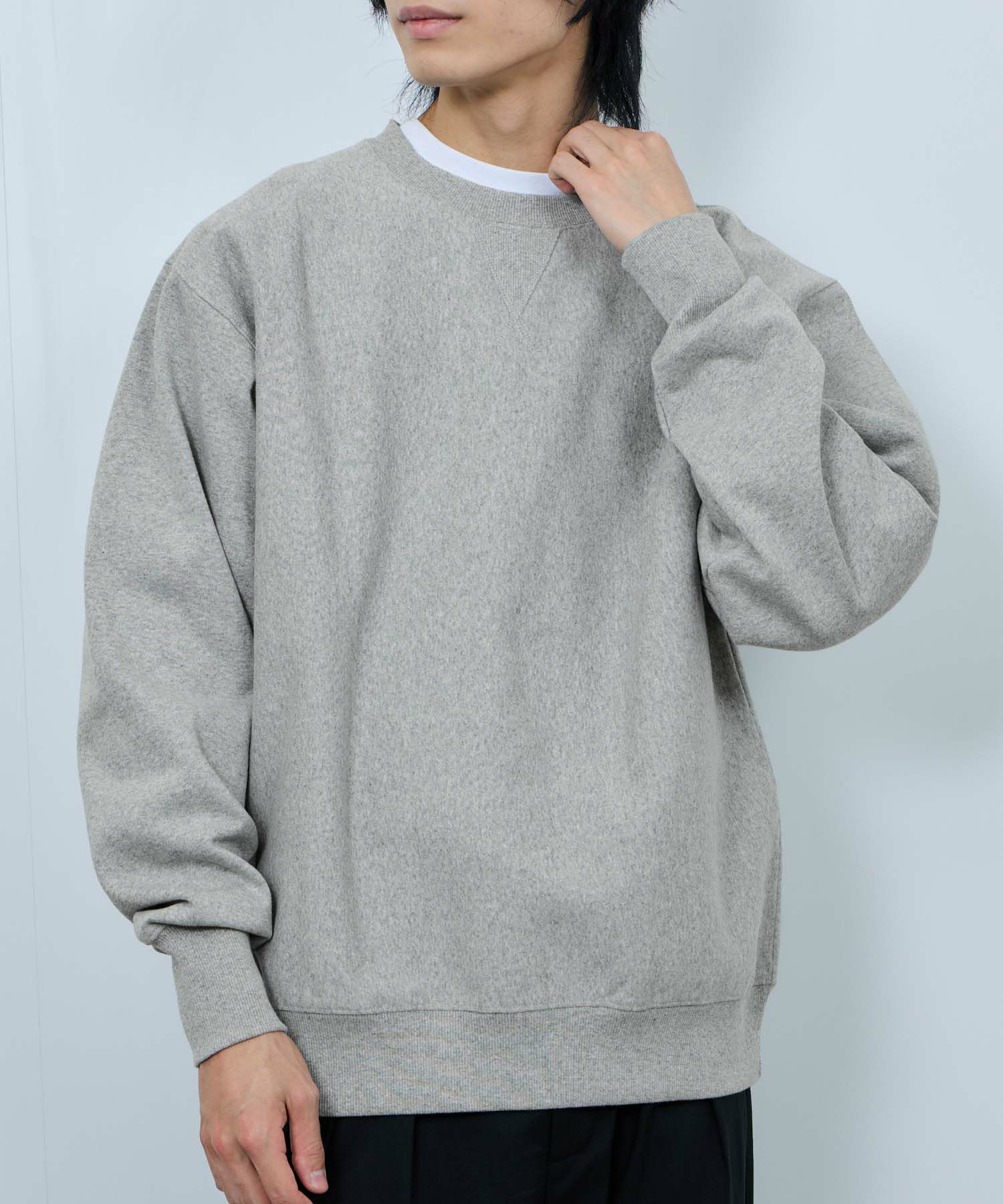 [値下げ]NAVY  ヘビーウェイト ガゼットクルーネックスウェット メンズ商品画像-10