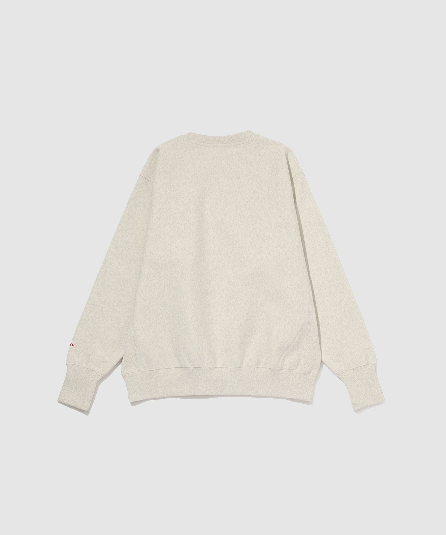 NAVY ヘビーウェイト ワンポイント刺繍クルーネックスウェット メンズ