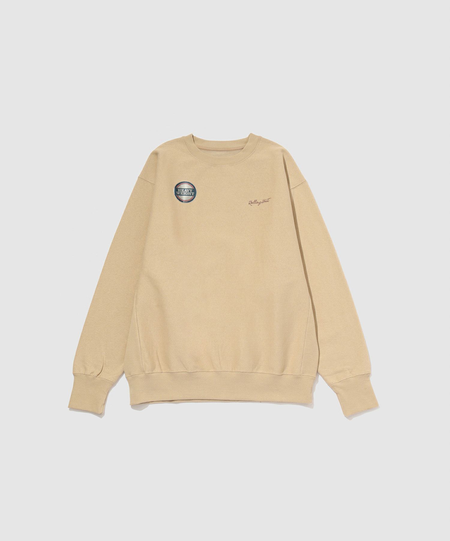 [値下げ]NAVY  ヘビーウェイト フードプリントクルーネックスウェット メンズ商品画像-11