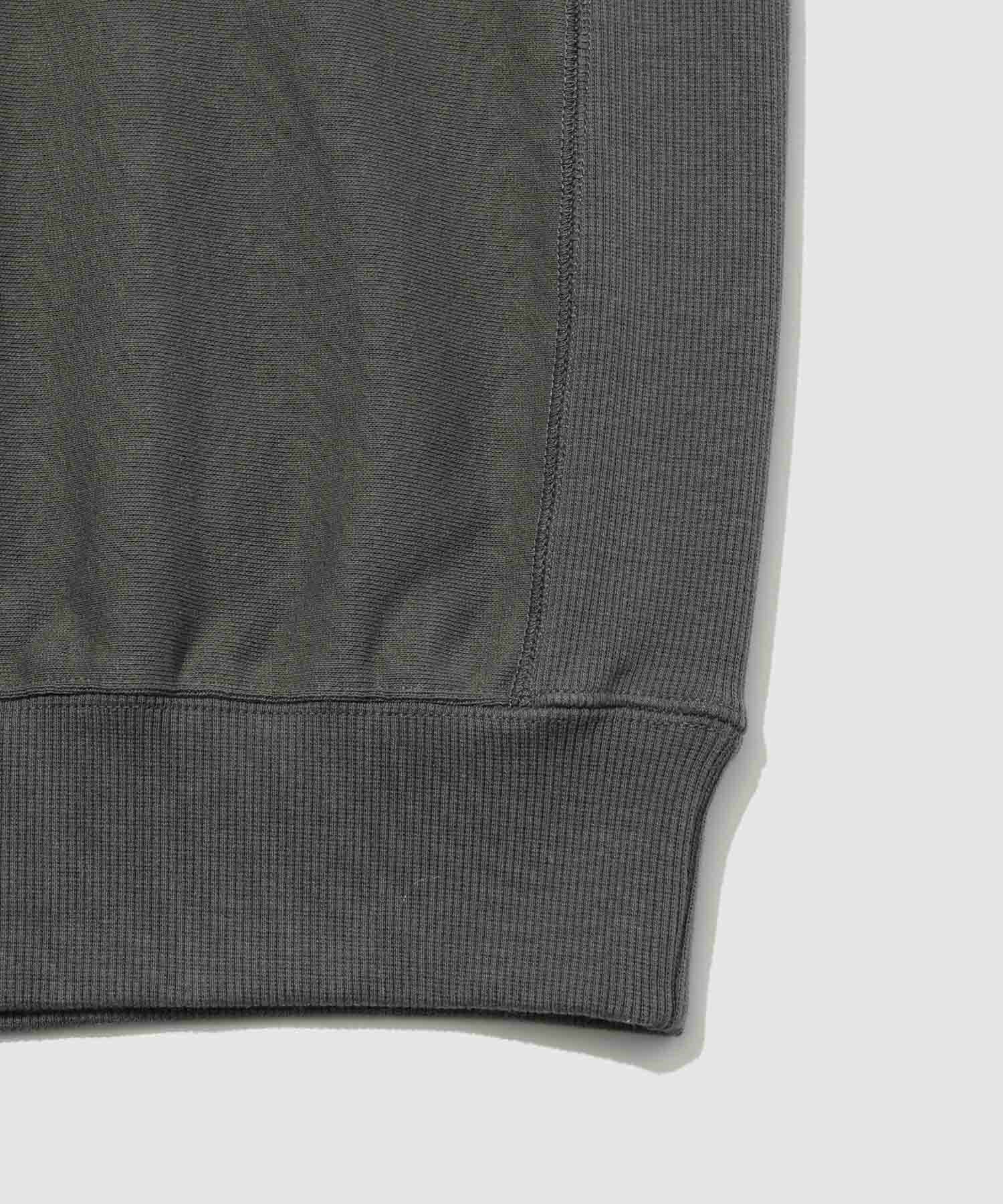 NAVY ヘビーウェイト フードプリントクルーネックスウェット メンズ商品画像-15