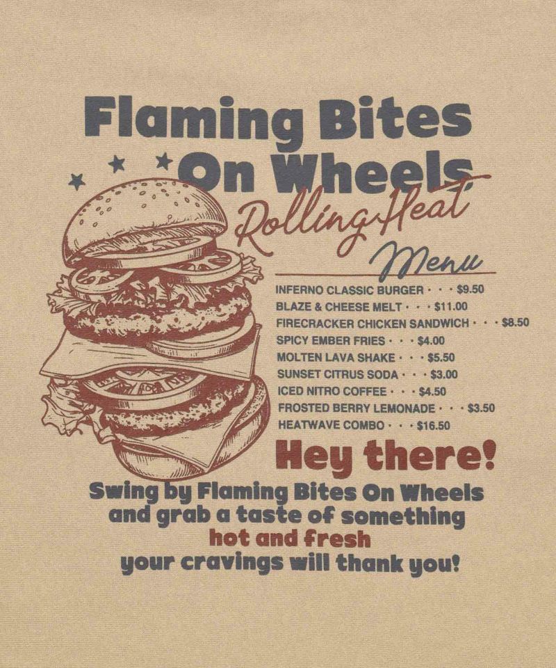 NAVY  ヘビーウェイト フードプリントクルーネックスウェット メンズ商品画像-19