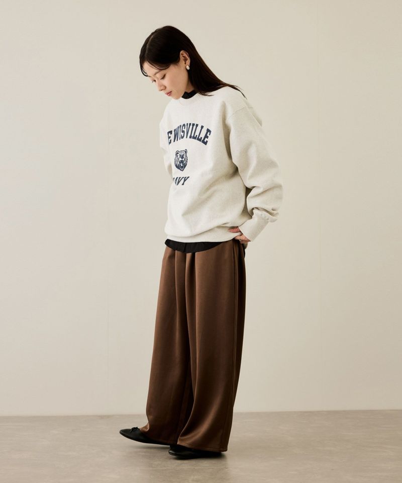 [値下げ]NAVY  ヘビーウェイト カレッジプリントクルーネックスウェット メンズ商品画像-6