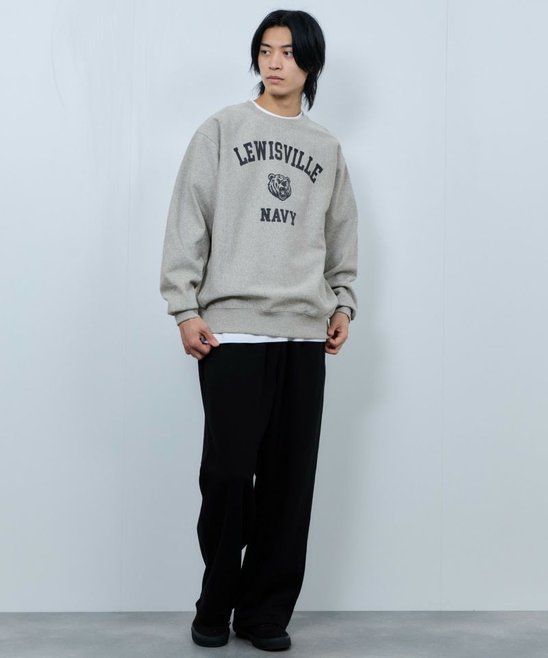 [値下げ]NAVY  ヘビーウェイト カレッジプリントクルーネックスウェット メンズ商品画像-20