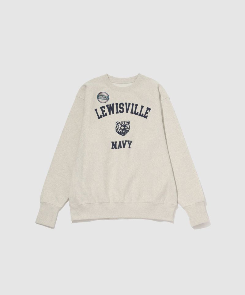 [値下げ]NAVY  ヘビーウェイト カレッジプリントクルーネックスウェット メンズ商品画像-21