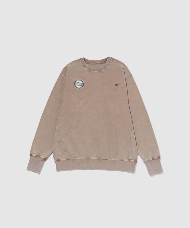 MALBON X WDS クルースウェット ベージュ Mサイズ Maison Kitsune（メゾンキツネ）の「PUMA x MK Crew（スウェット