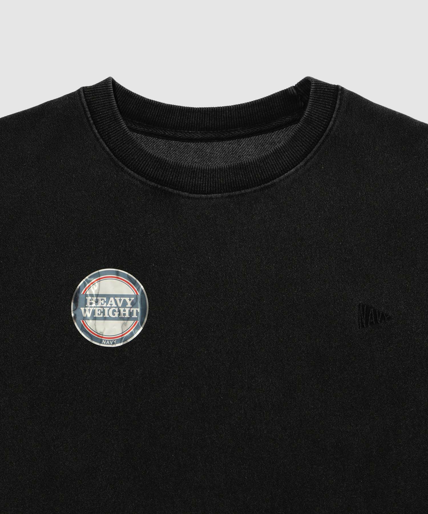 NAVY ヘビーウェイト 裏毛アシッド加工クルーネックスウェット メンズ商品画像-23