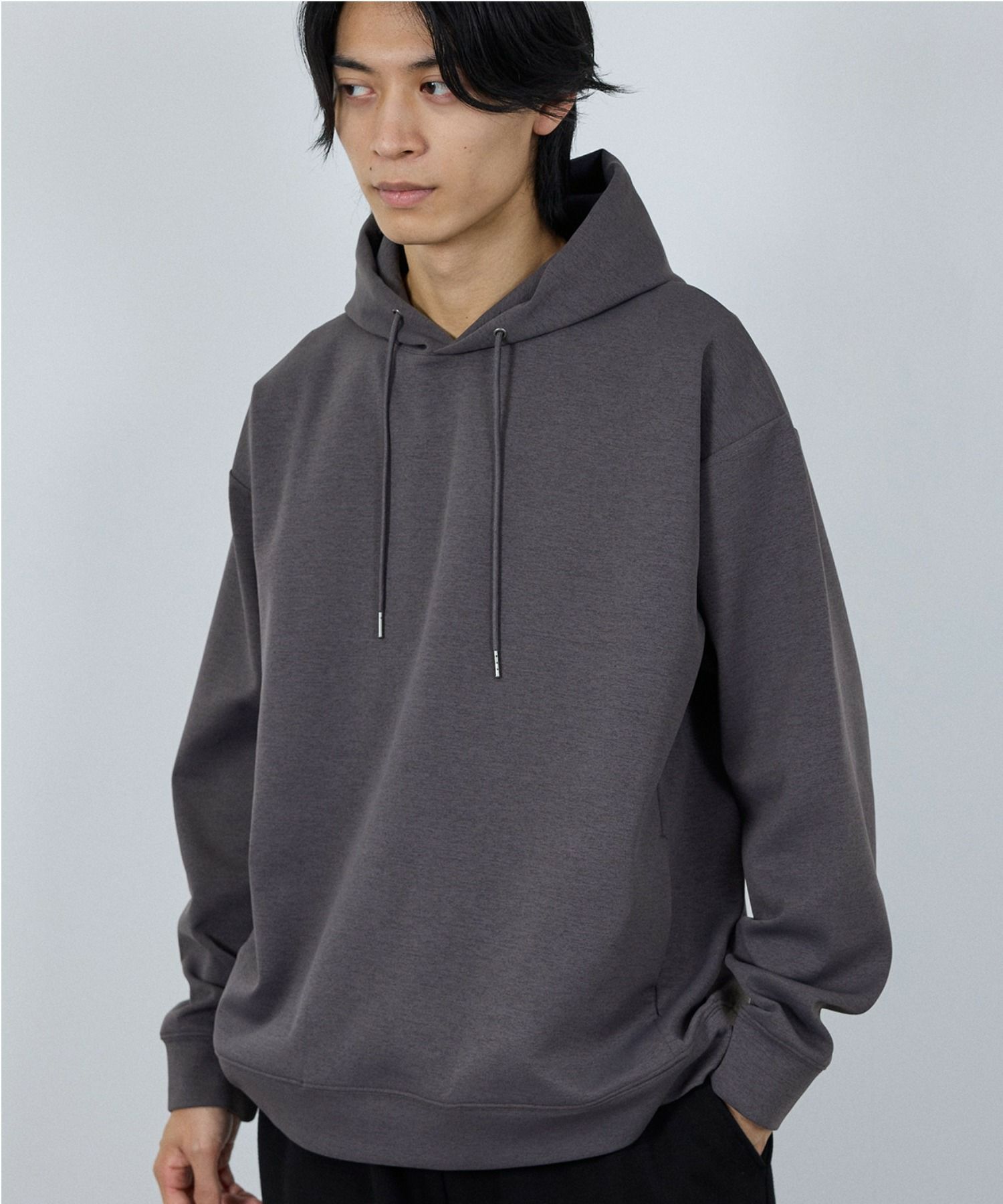 URBAN COLLECTION Air Smoosy 全方向ストレッチ ダンボールニットプルパーカー メンズ