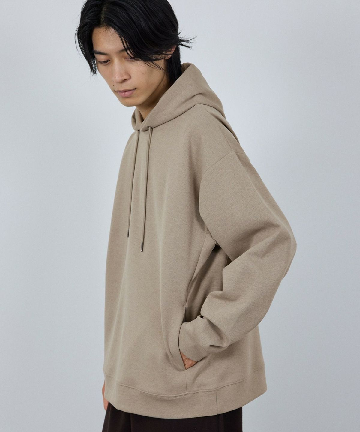 URBAN COLLECTION Air Smoosy 全方向ストレッチ ダンボールニットプルパーカー メンズ