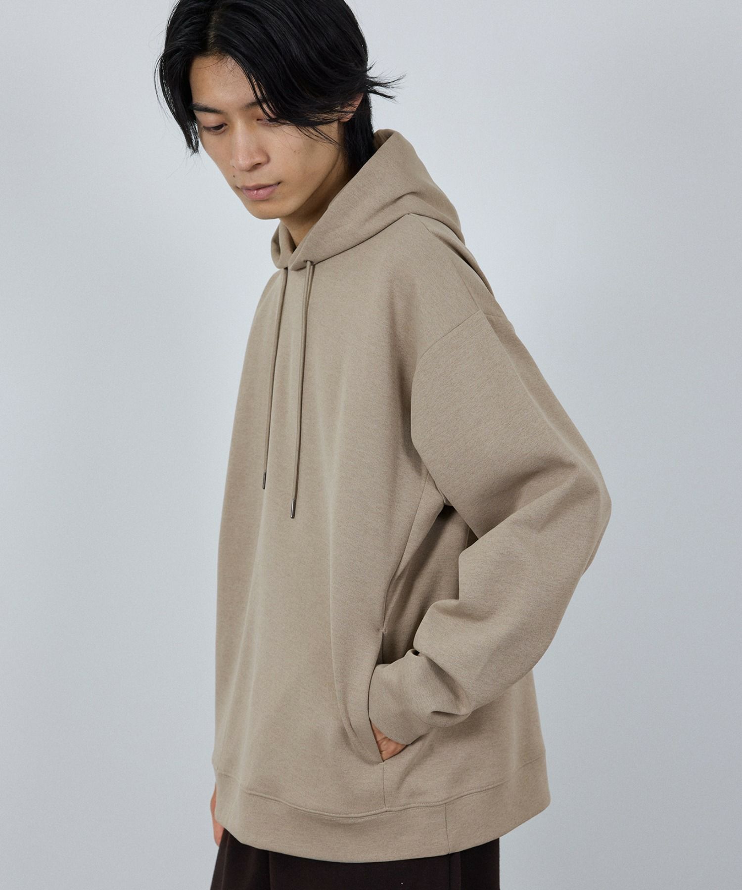 URBAN COLLECTION Air Smoosy 全方向ストレッチ ダンボールニットプルパーカー メンズ