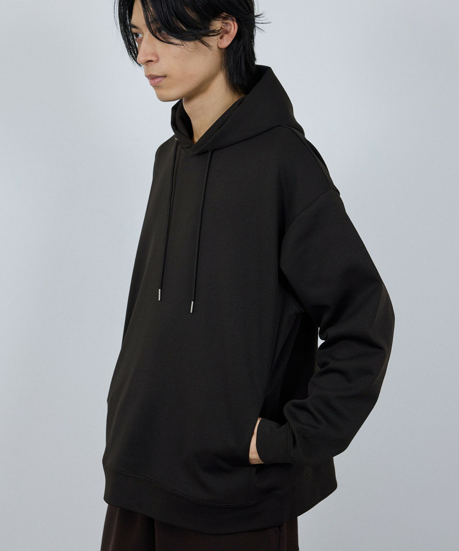 URBAN COLLECTION Air Smoosy 全方向ストレッチ ダンボールニットプルパーカー メンズ